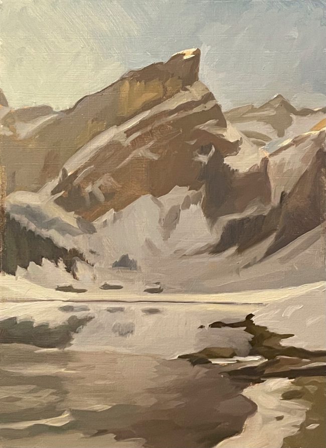 Rossmad – Oil on Panel, 18x25cm, 2020