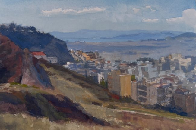Galatsi – Gouache on Paper, 28x19cm, 2022