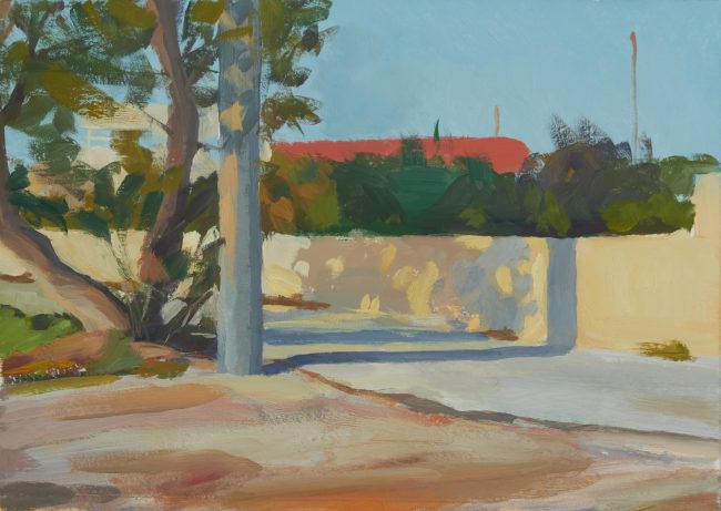 Morning Light – Oil on Paper, 21x15cm, 2022
