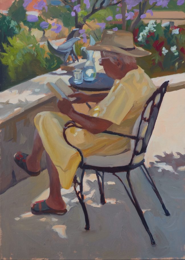 Rosemarie – Oil on Panel, 25x35cm, 2022