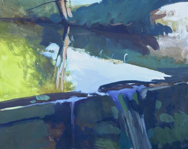 Deluge – Gouache on Paper, 25x31cm, 2022