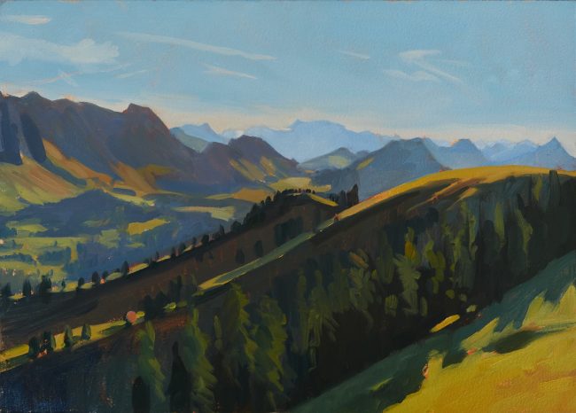Kronberg – Oil on Panel, 30×21.5cm, 2022