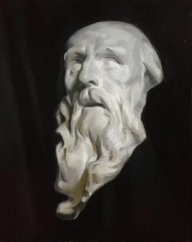 Jreome – 50x60cm, Oil on Canvas, 2019