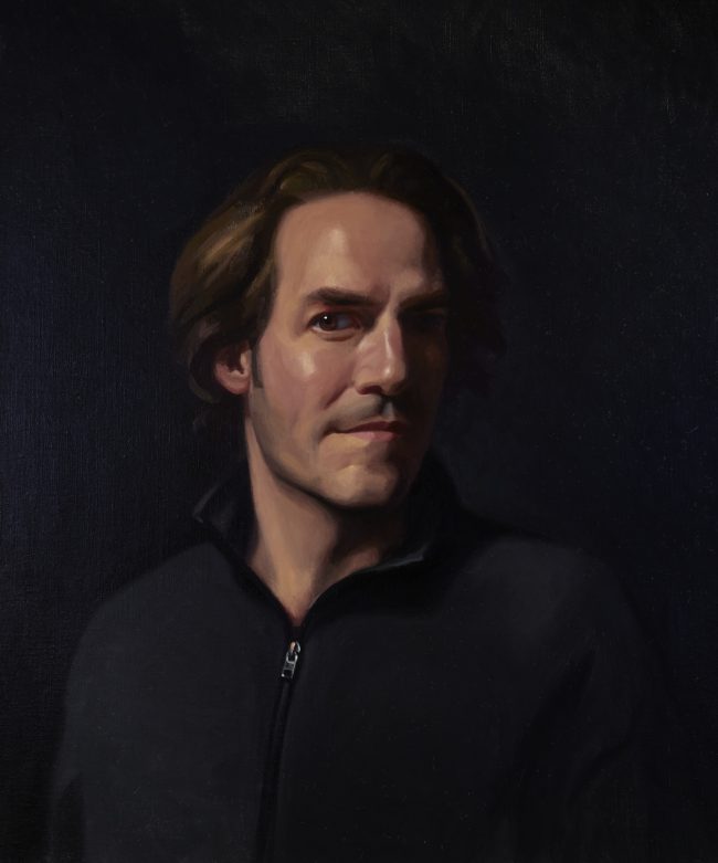 Self Portrait, Life Size, 50x60cm, 2023